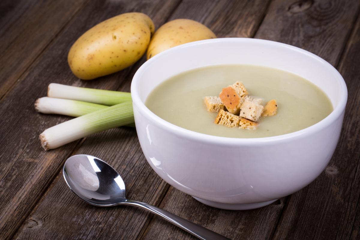 Soupe aux poireaux - Recette - Crème de poireau facile
