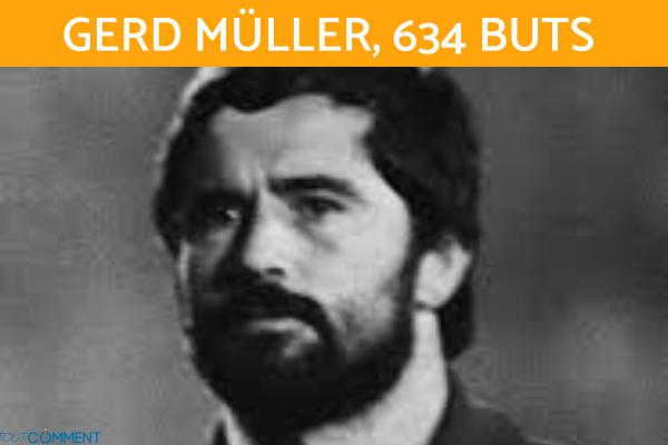 Qui est le meilleur buteur de l'histoire du football ? - Gerd Müller, 634/685 buts