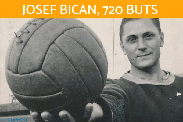 Qui est le meilleur buteur de l'histoire du football ? - Josef Bican, entre 720 et 800 buts