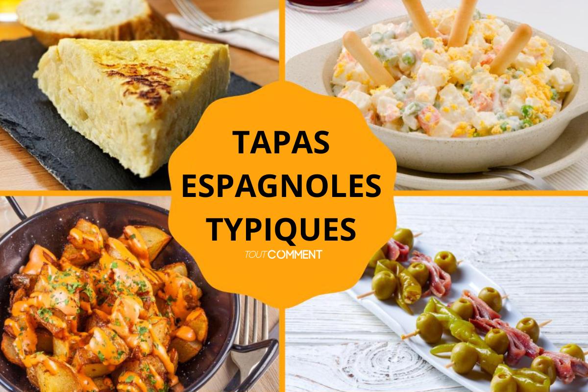 Tapas espagnoles typiques