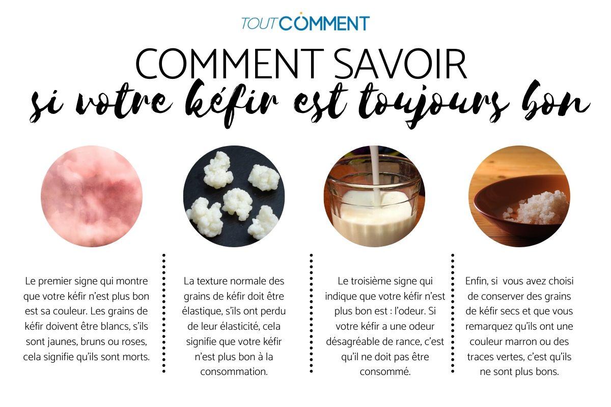 Comment savoir si le kéfir est encore bon - ASTUCES
