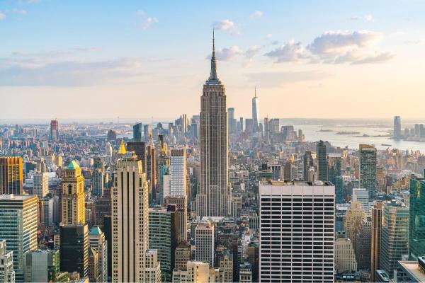 Villes avec le plus de gratte-ciel au monde - New York : 421 gratte-ciel