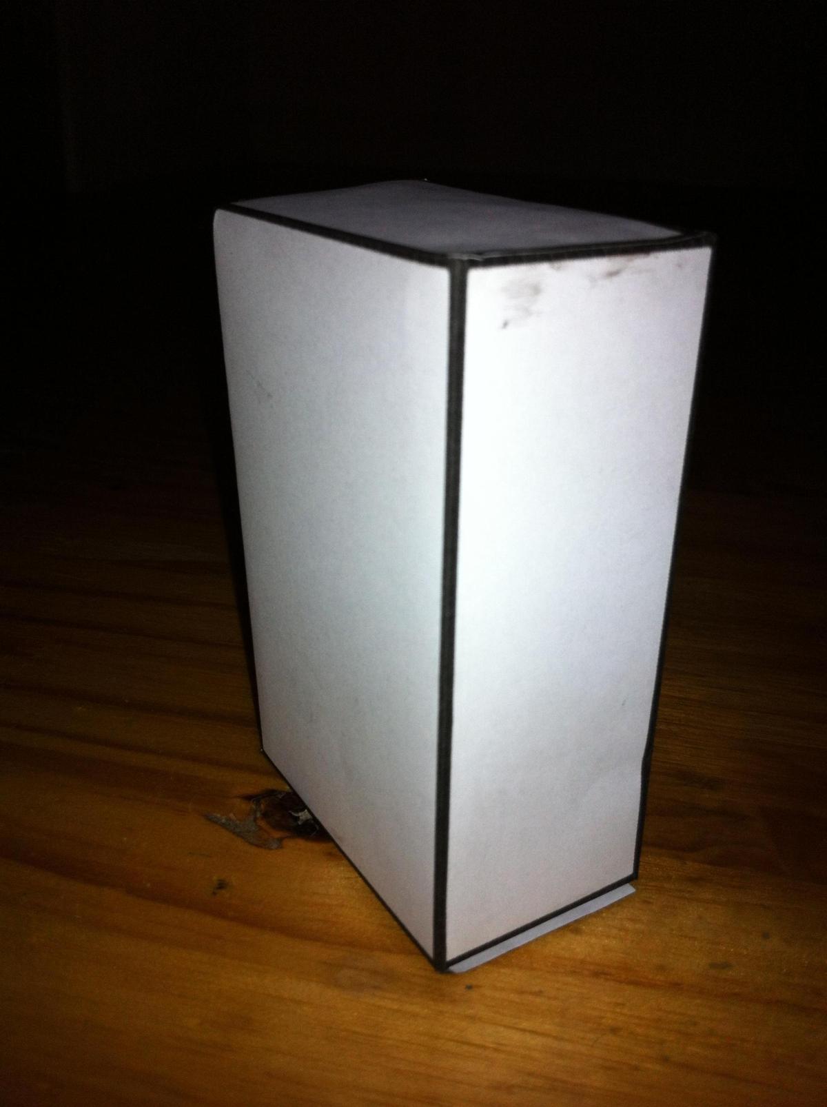 Comment faire un prisme avec une base rectangulaire