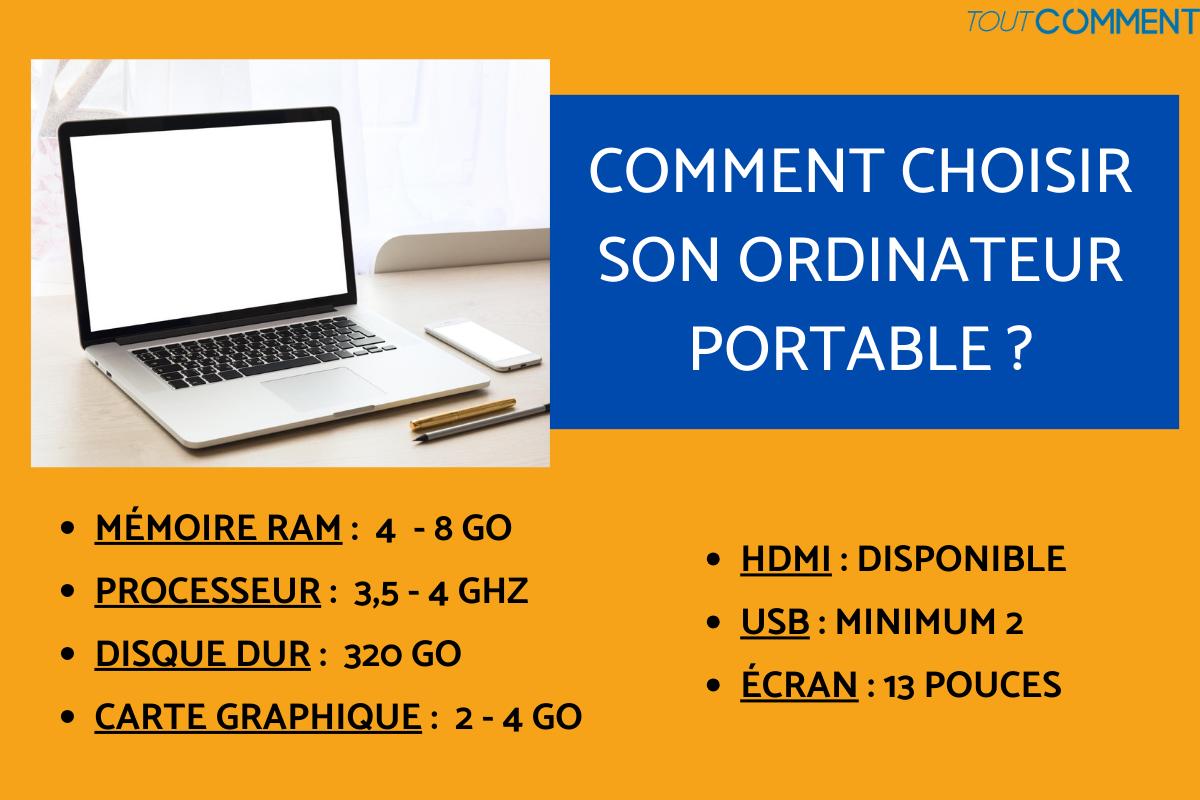 Comment choisir un bon ordinateur portable