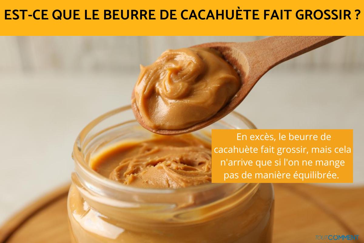 Est-ce que le beurre de cacahuète fait grossir ?
