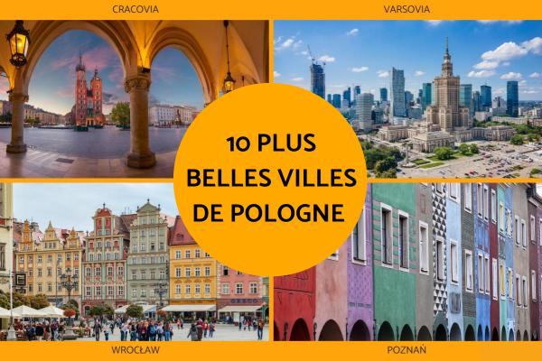 Plus belles villes de Pologne