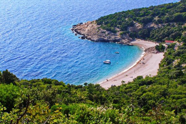 Plus belles plages de Croatie - Lubenice Beach (Île de Cres)