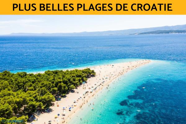Plus belles plages de Croatie