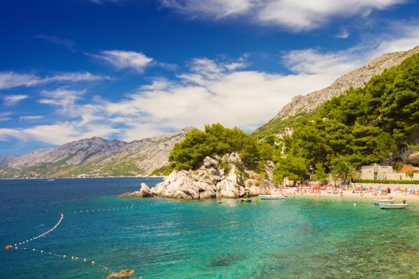Plus belles plages de Croatie - Punta Rata (Brela, Riviera Makarska)