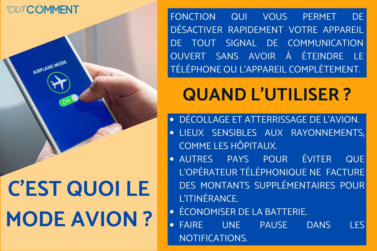 C'est quoi le mode avion ?