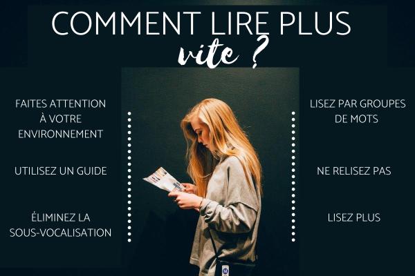 Comment lire vite - 6 Conseils de lecture rapide