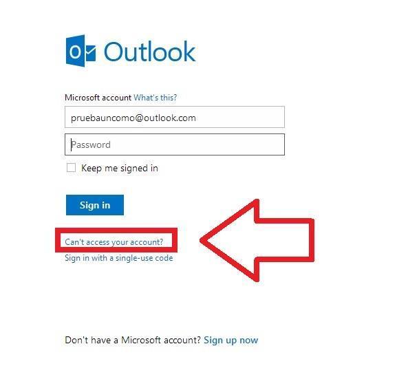 Comment récupérer le mot de passe d'Outlook - Étape 1