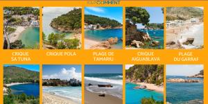 Plus belles plages et criques de Catalogne