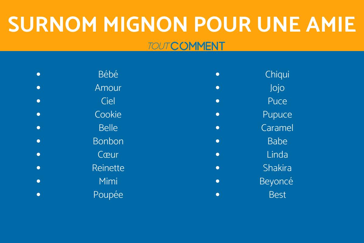 Surnom A Donner A Son Meilleur Ami