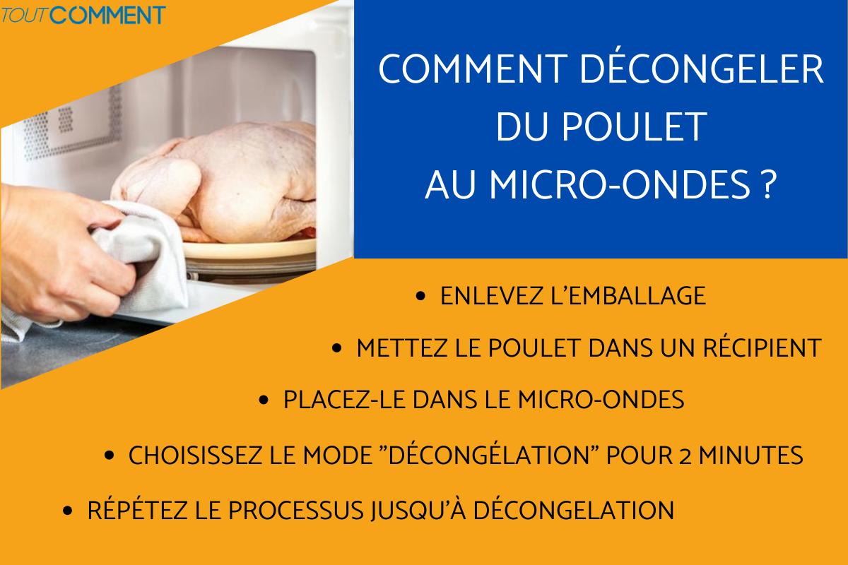 Comment DÉCONGELER du POULET Les meilleurs conseils