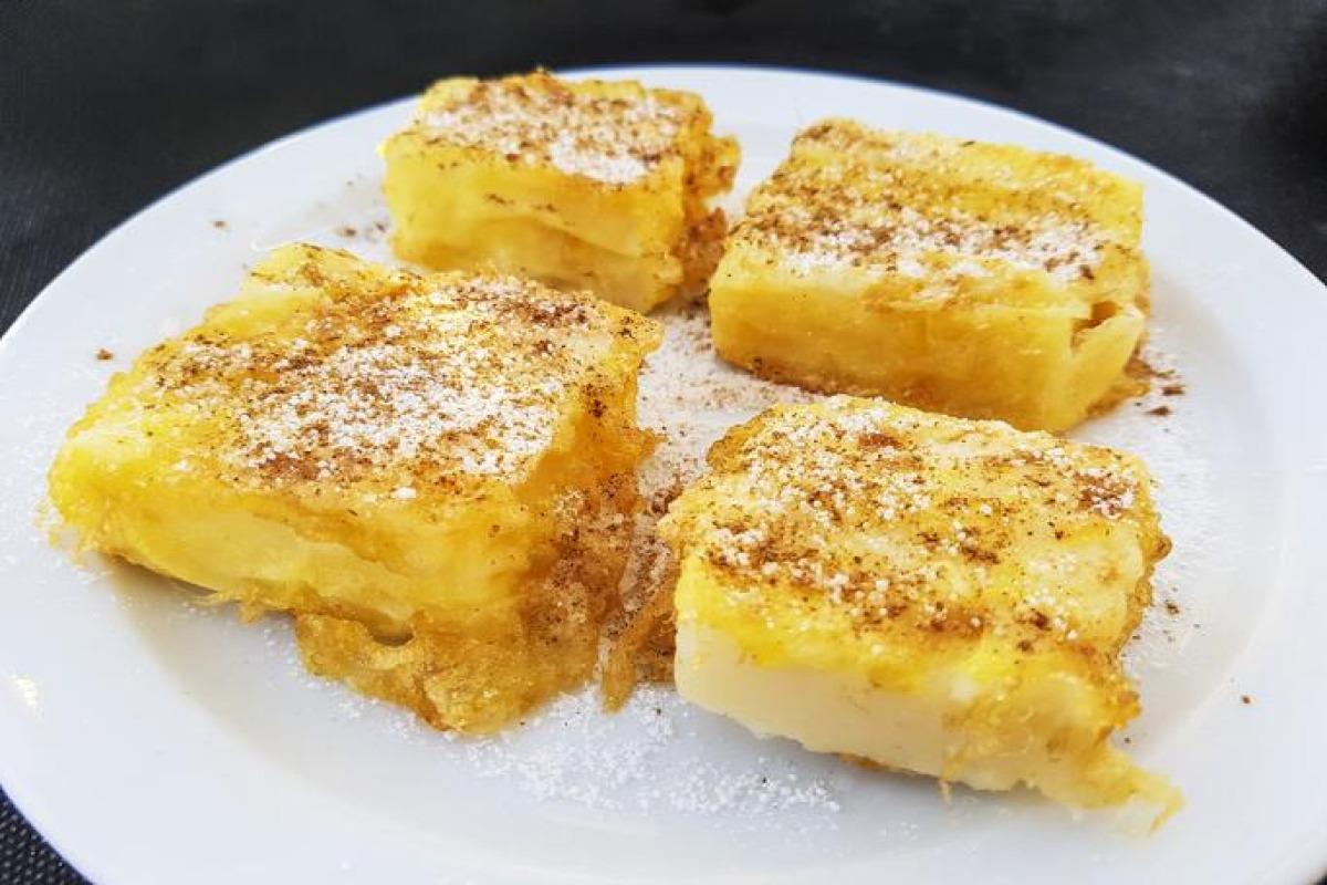 Recette de leche frita ou lait frit