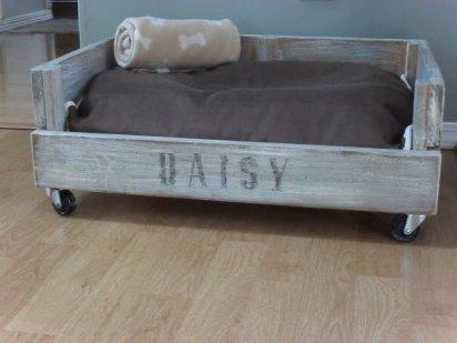Comment recycler des cagettes - Lit pour votre animal domestique