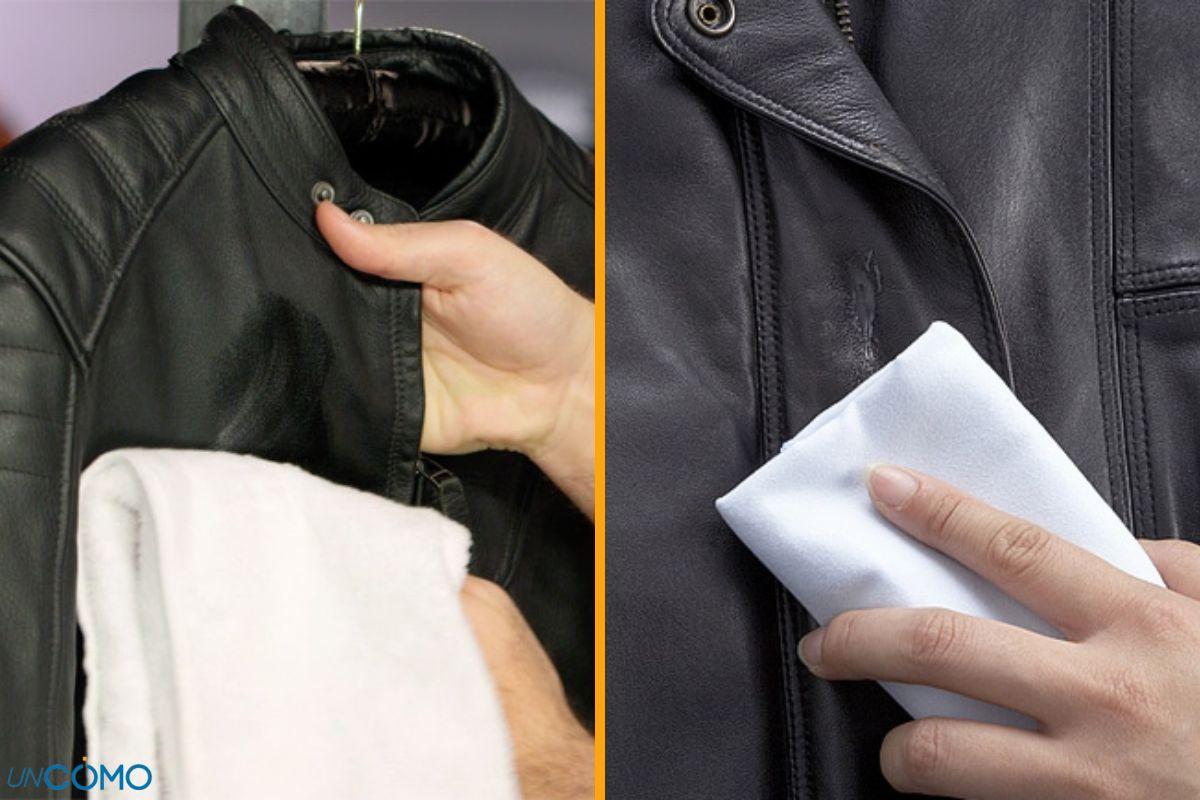 Comment NETTOYER une VESTE en CUIR - 4 ÉTAPES