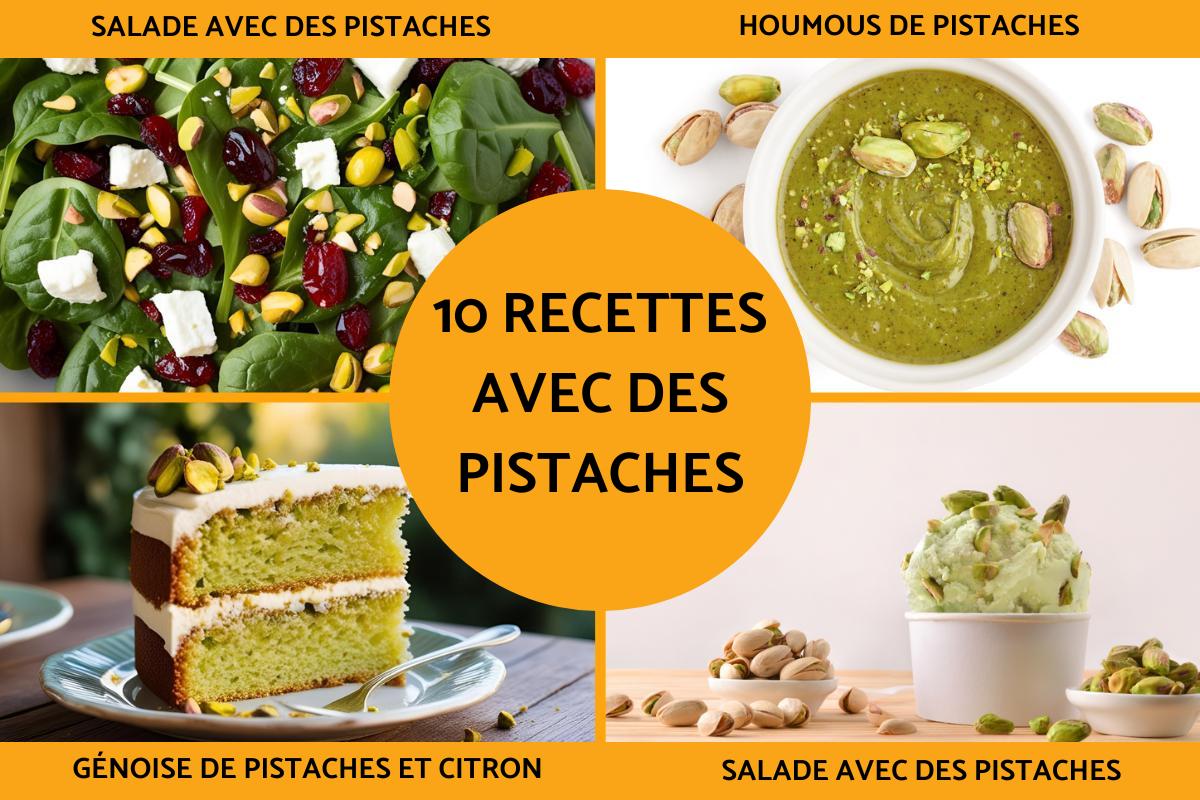 Recette avec des pistaches