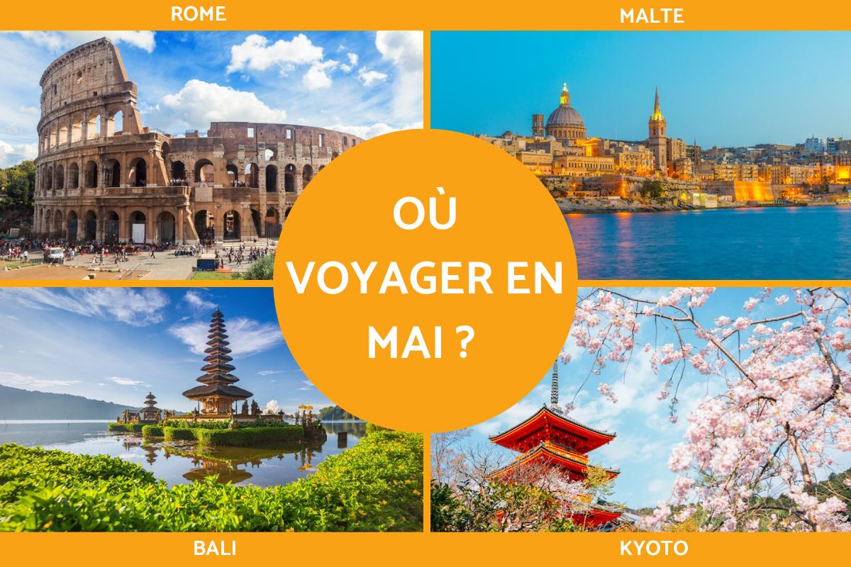 Où voyager en mai