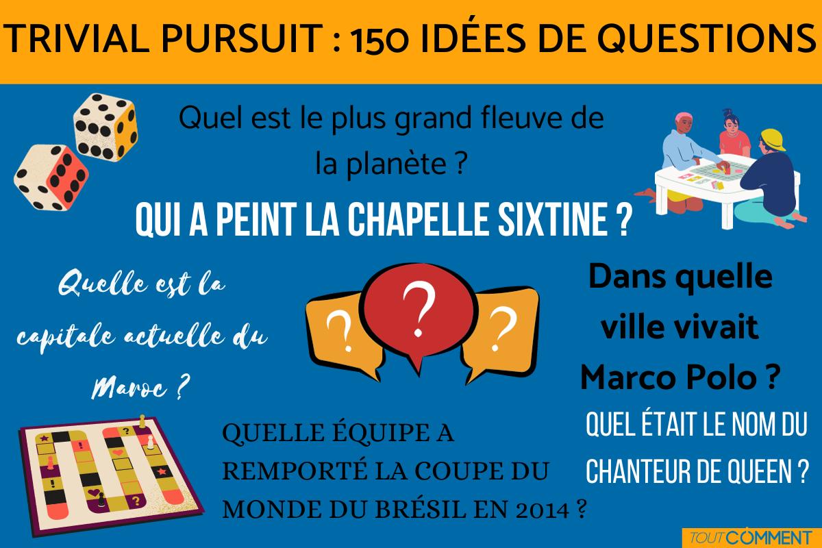 Trivial Pursuit : 150 idées de questions
