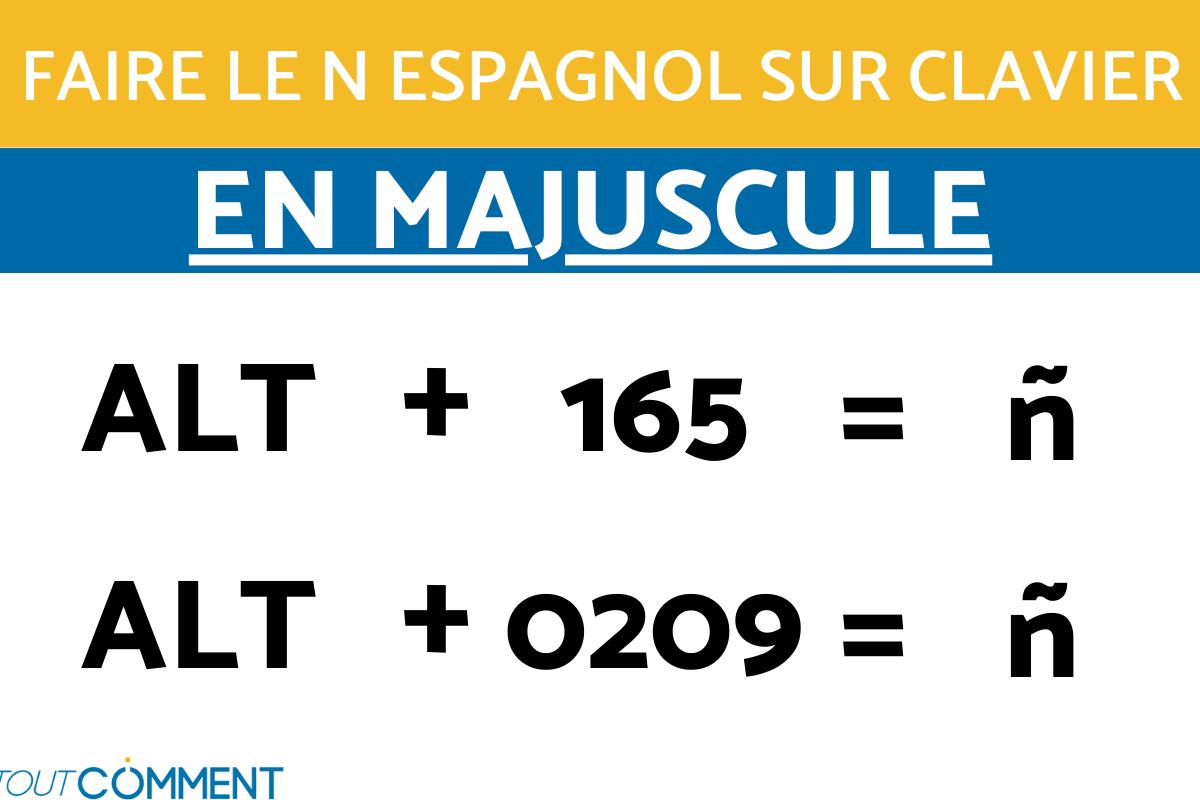 DÉCOUVREZ comment faire l'ACCENT sur le n espagnol