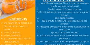 Confiture de potiron à l'orange