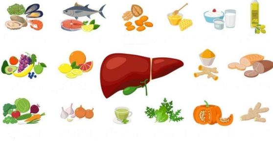 Aliments bons pour le foie