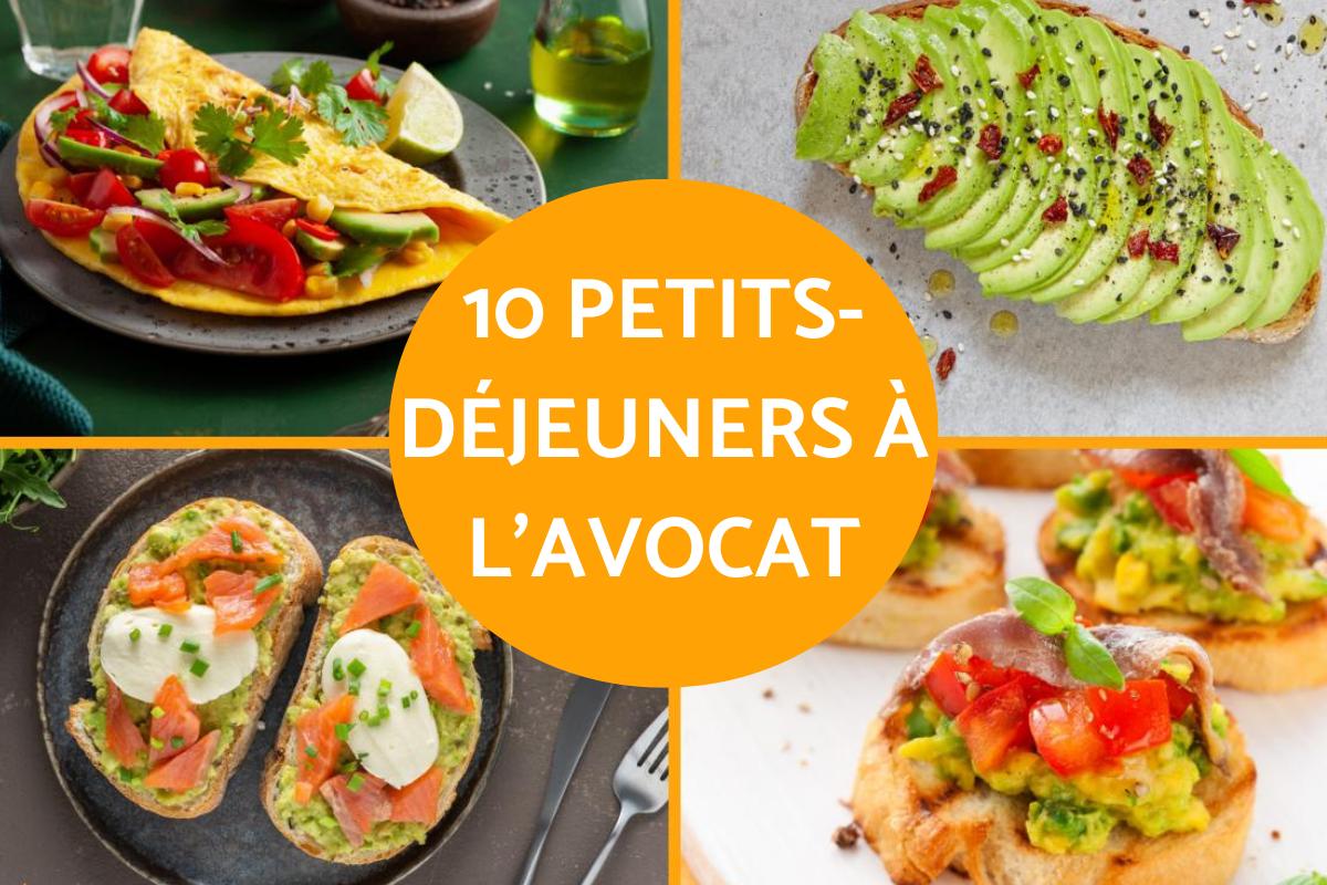 Petit-déjeuner à l'avocat
