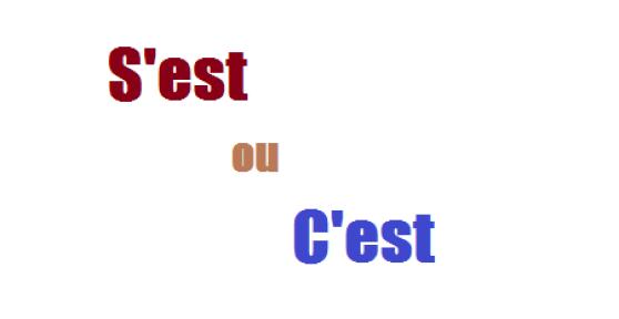 La règle de grammaire pour l'utilisation de "c'est" ou "s'est"