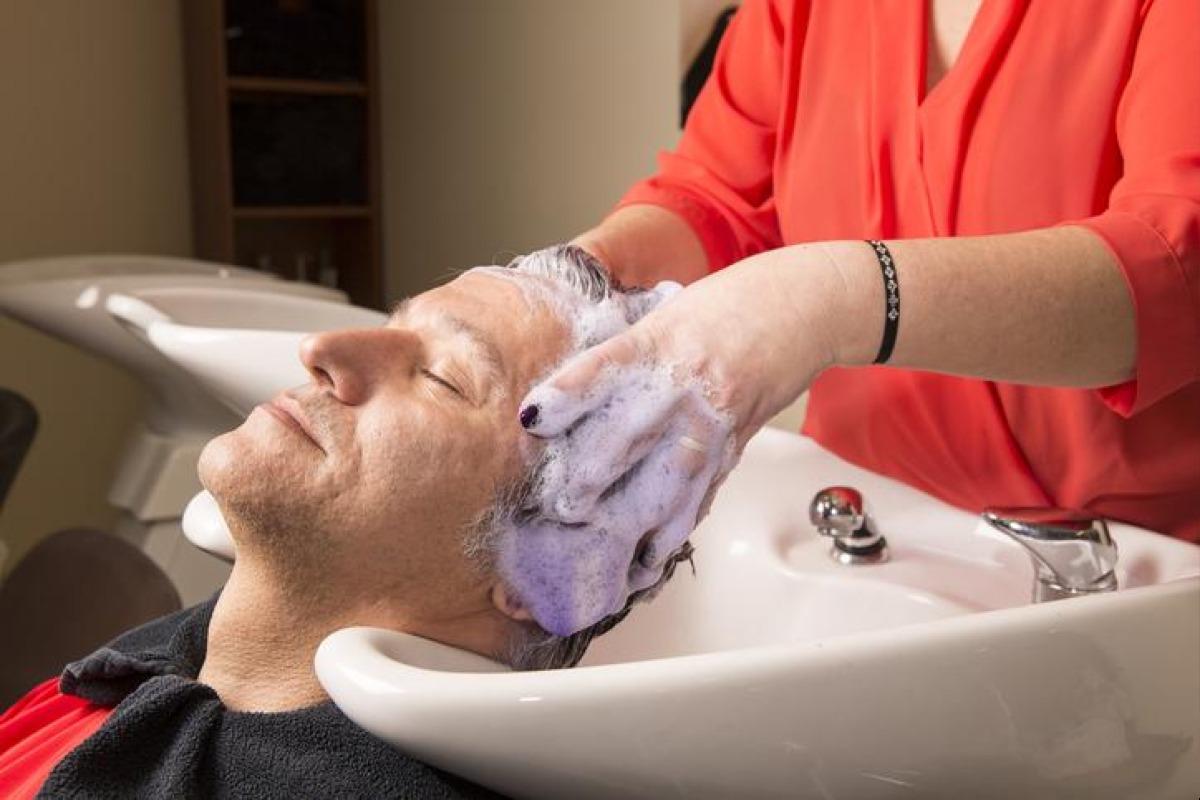 Shampoing bleu comment l