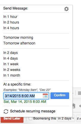 Comment programmer ses e-mails dans Gmail - Étape 5