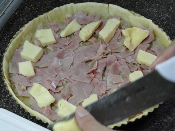 Recette de quiche jambon fromage - Étape 6