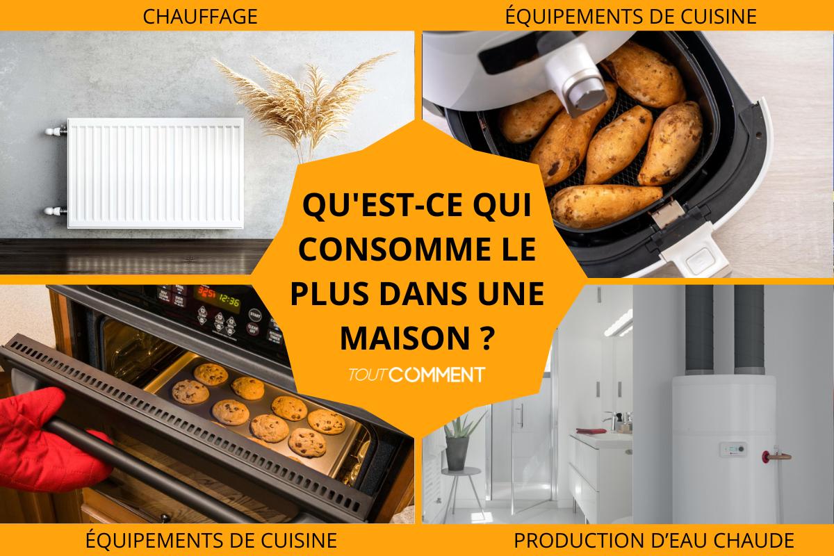 Qu'est-ce qui consomme le plus dans une maison ?