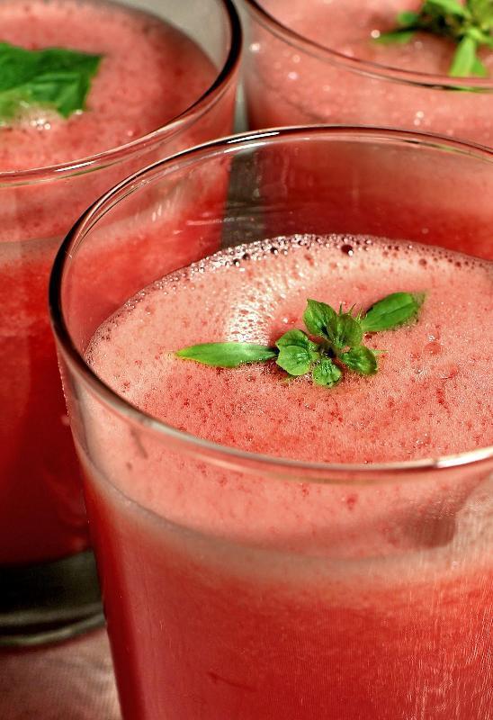 Comment faire un milk-shake à la pastèque