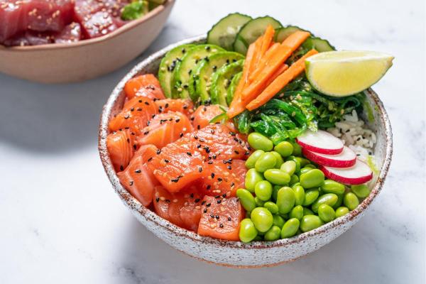 Poke bowl saumon et avocat - Étape 9