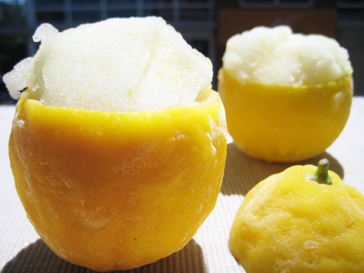Comment faire un granité au citron