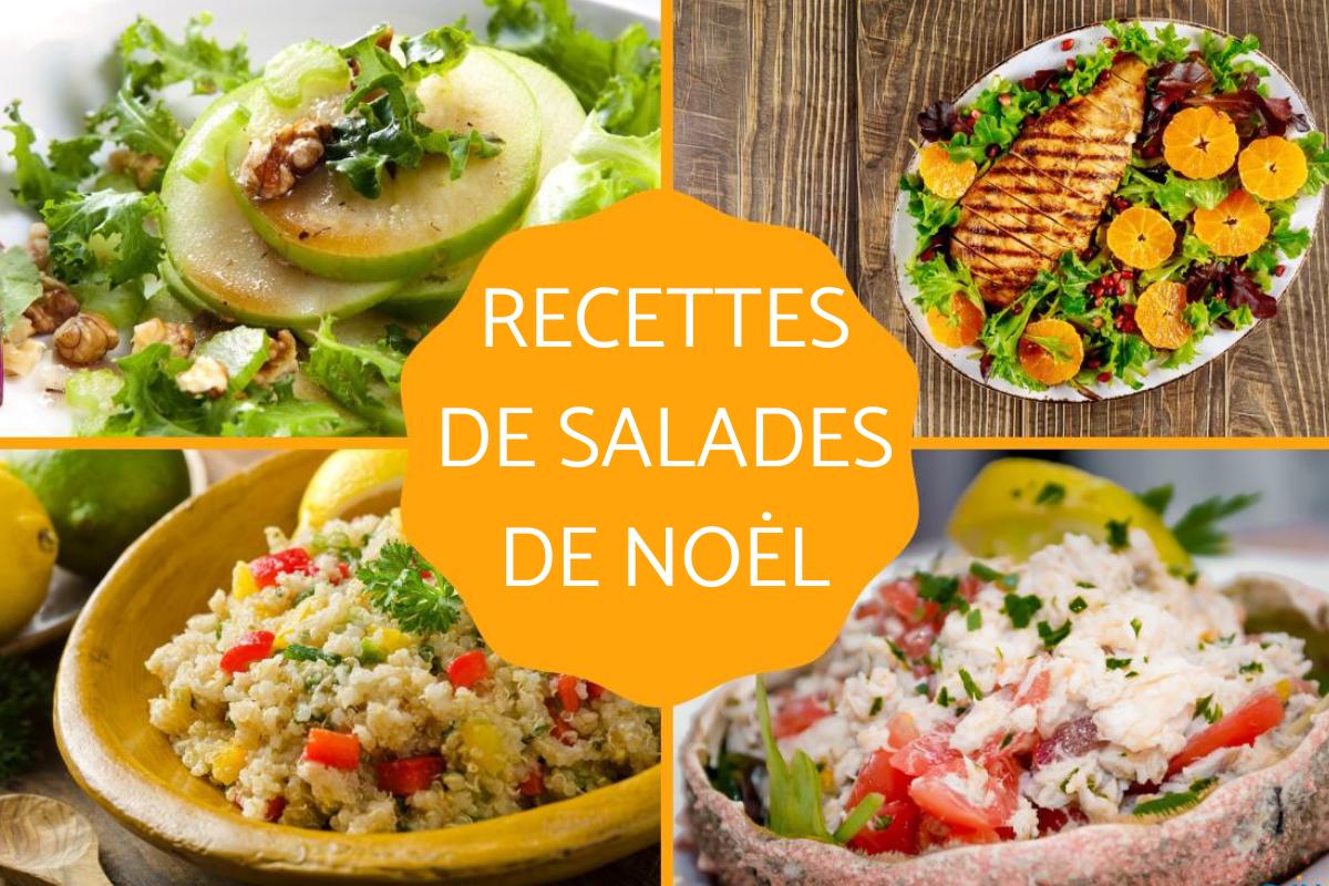 Recettes de salades de Noël