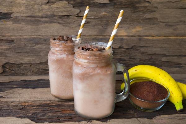 Recette de glace aux fruits - Glace au cacao et à la banane