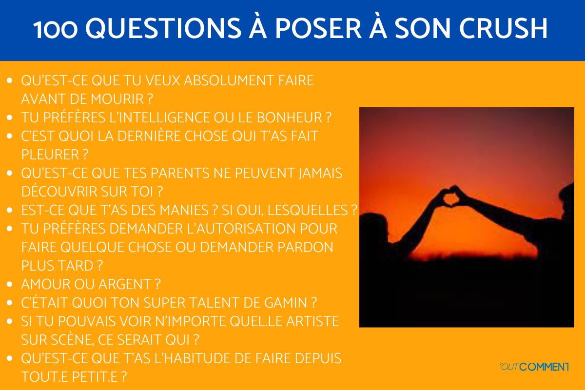 + 200 questions à POSER à SON CRUSH pour le PÉCHO