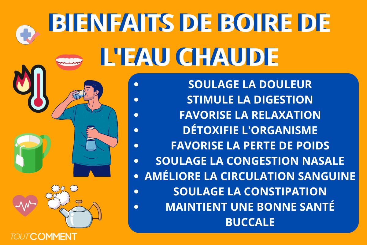 Pourquoi boire de l'eau chaude ?