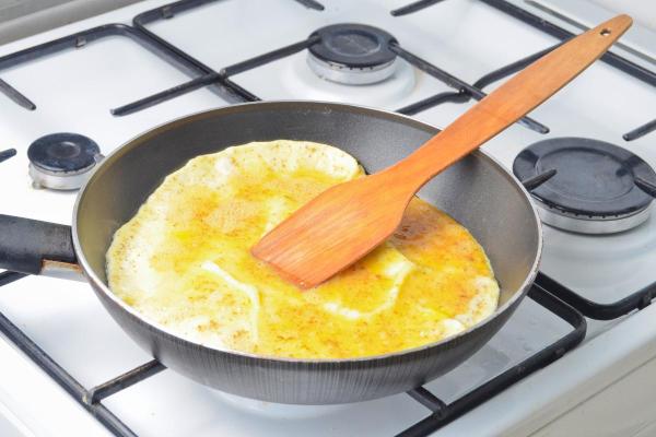 Omelette nature - Étape 3