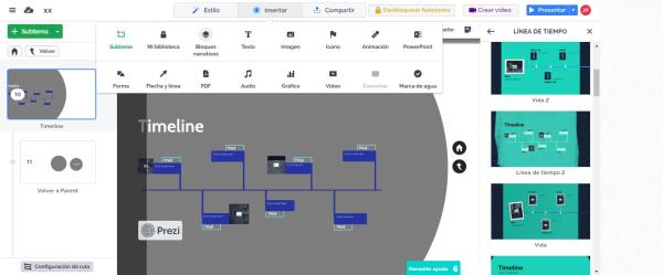 Comment faire une frise chronologique - Comment faire une frise chronologique sur Prezi ?