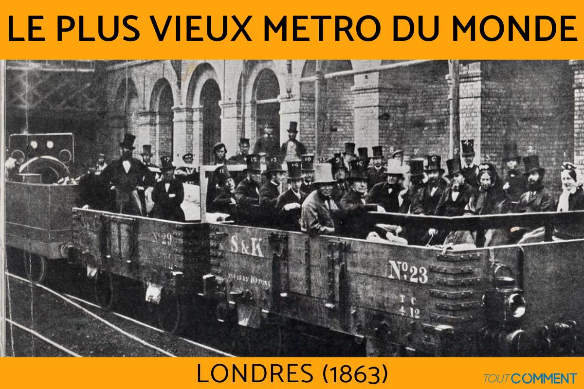 Premier métro du monde