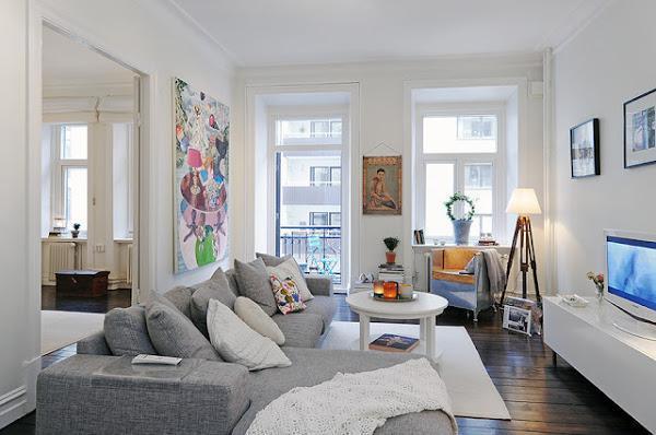 Comment décorer un salon en gris - Étape 3