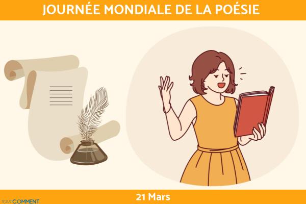 Journée Mondiale de la Poésie : Date et comment la célébrer