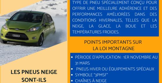 Les pneus neige sont-ils obligatoires ?