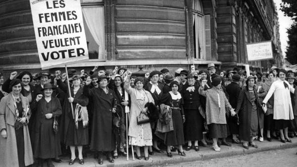 Le droit de vote des femmes en France (1944)