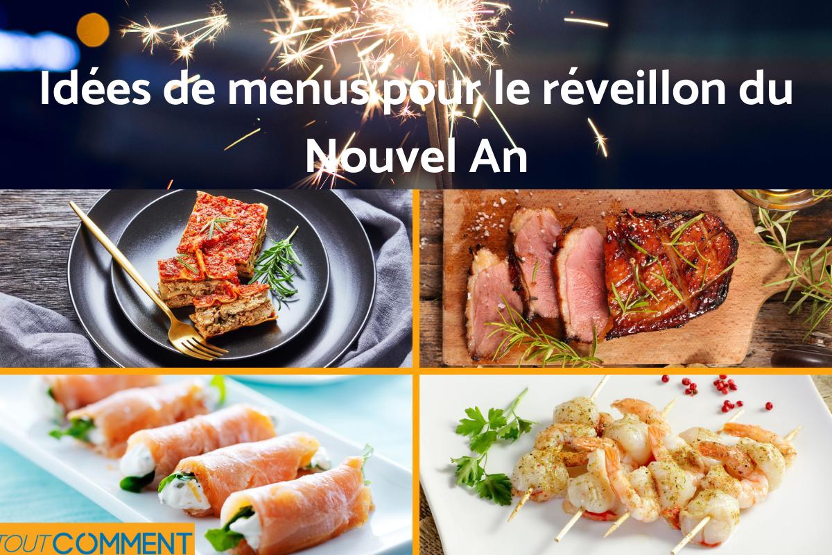 Idées de menus pour le réveillons du Nouvel An