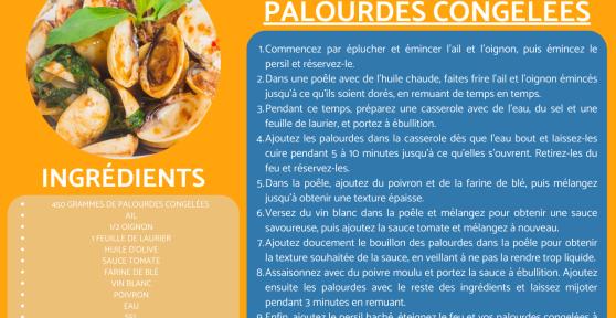 Comment cuisiner des palourdes congelées